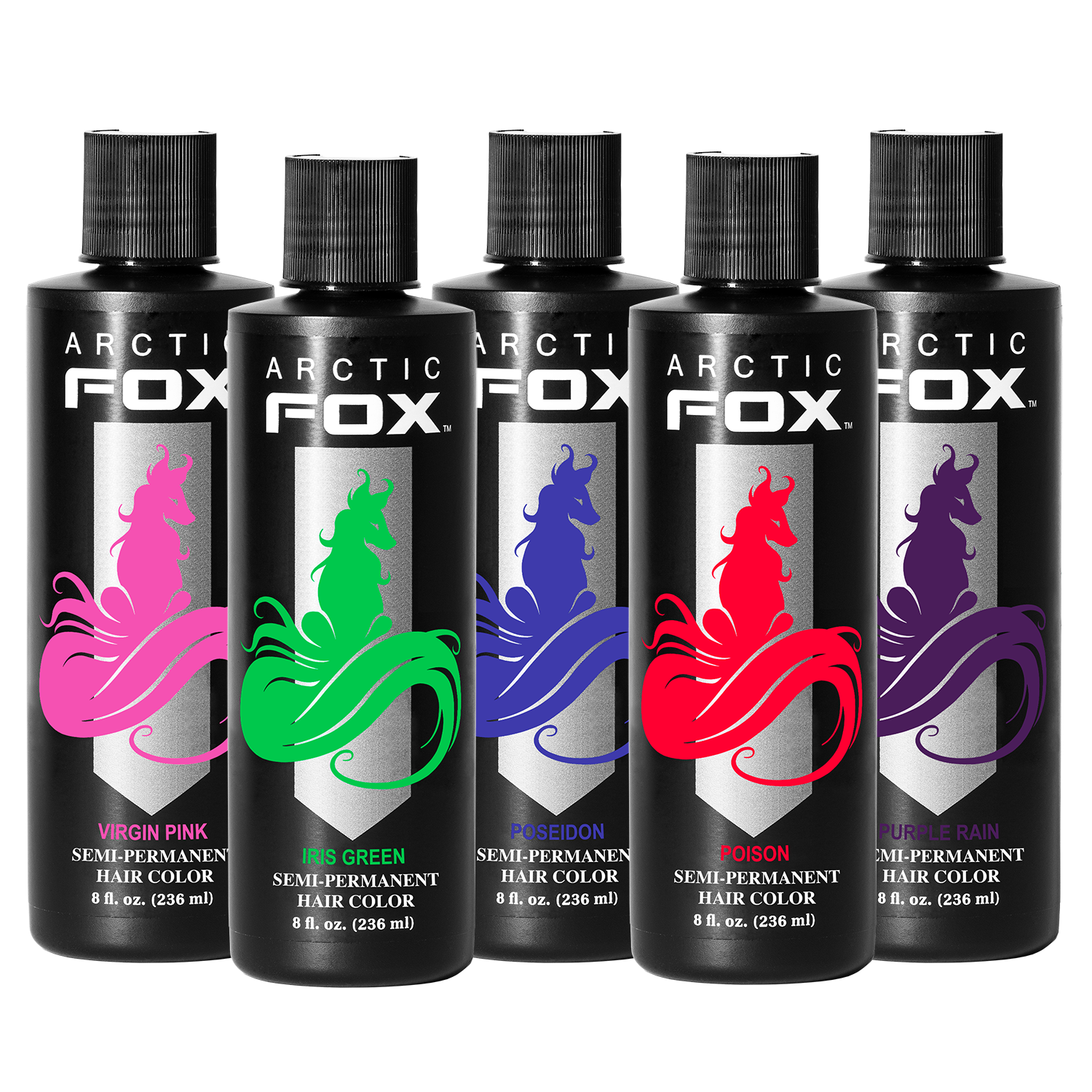 Arctic Fox Hair Dye Colour Chart