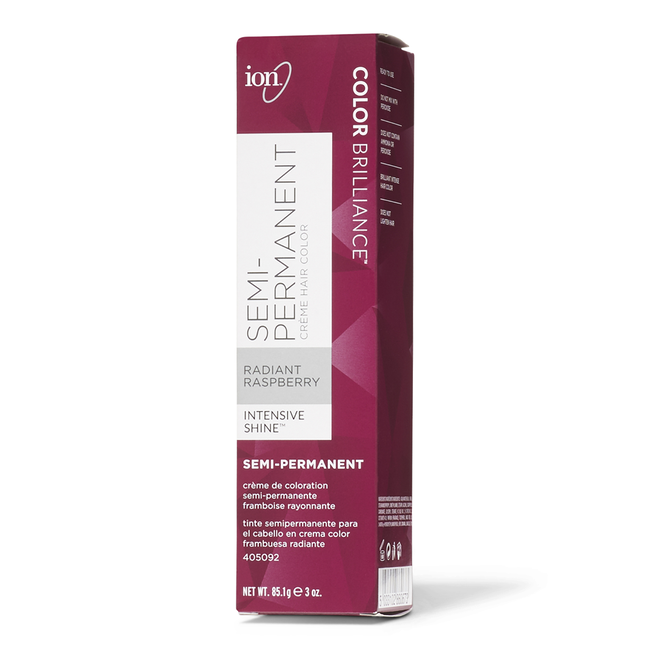 Radiant Raspberry Color Brilliance SemiPermanent Hair Color by Ion