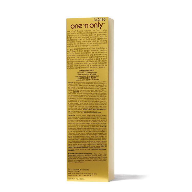 One N Only 6cn Dark Cinnamon Blonde Argan Oil Permanent Hair Color