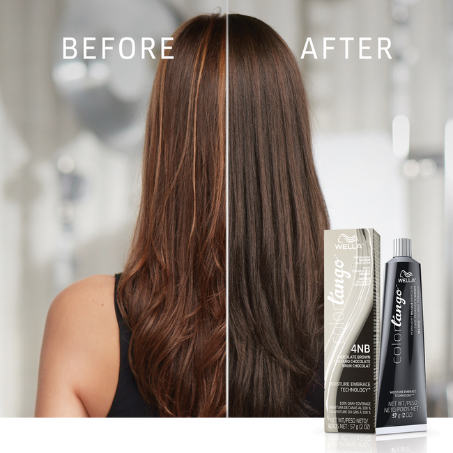 Wella Color Tango 4NB Chocolate Brown Permanent Masque ...