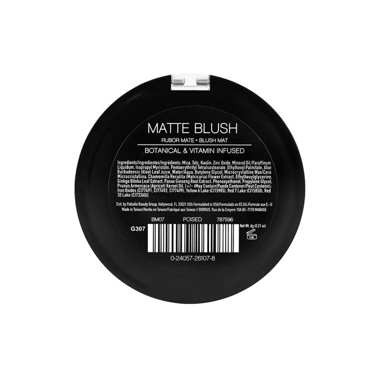 Matte Blush Poised