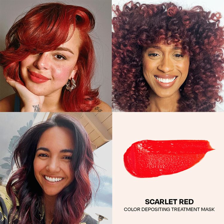 Color Depositing Treatment Mask Scarlet Red