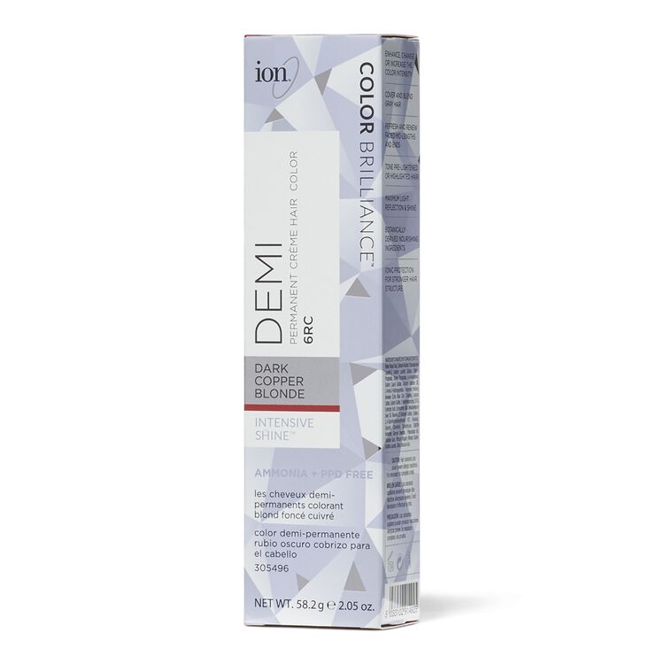 Dark Copper Blonde Ion Color Brilliance Demi Permanent Creme