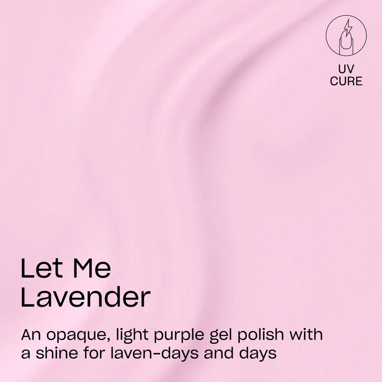 GELements Gel Polish Let Me Lavender