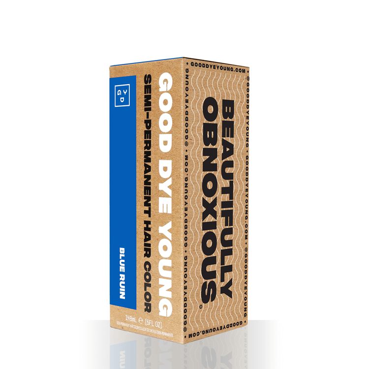 Blue Ruin Semi-Permanent Hair Color