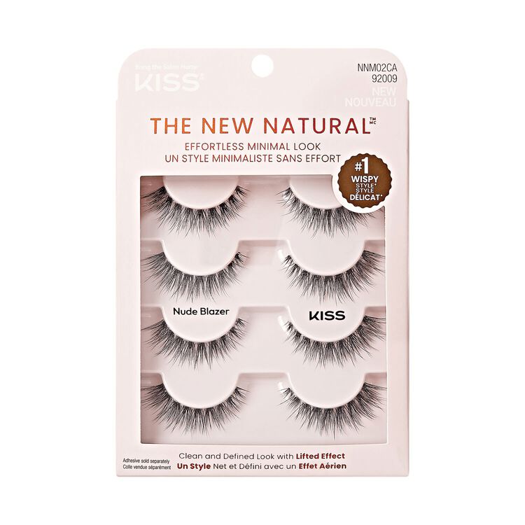 The New Natural Fake Eyelashes Multipack - Nude Blazer