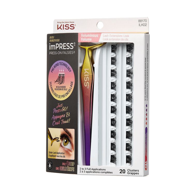 imPRESS Press-On Falsies Eyelash Clusters - Voluminous Lashes
