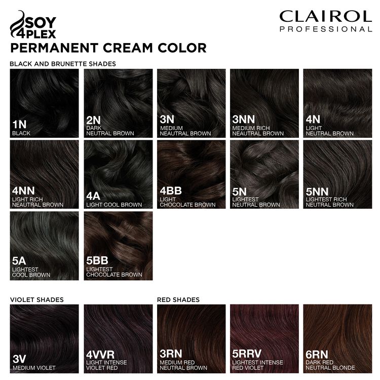 Permanent Cream Hair Color