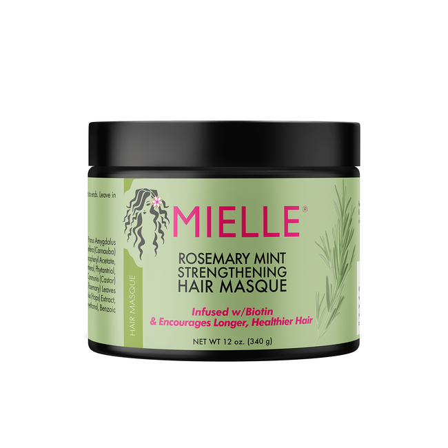 Mielle Rosemary Mint Strengthening Hair Masque Textured Hair