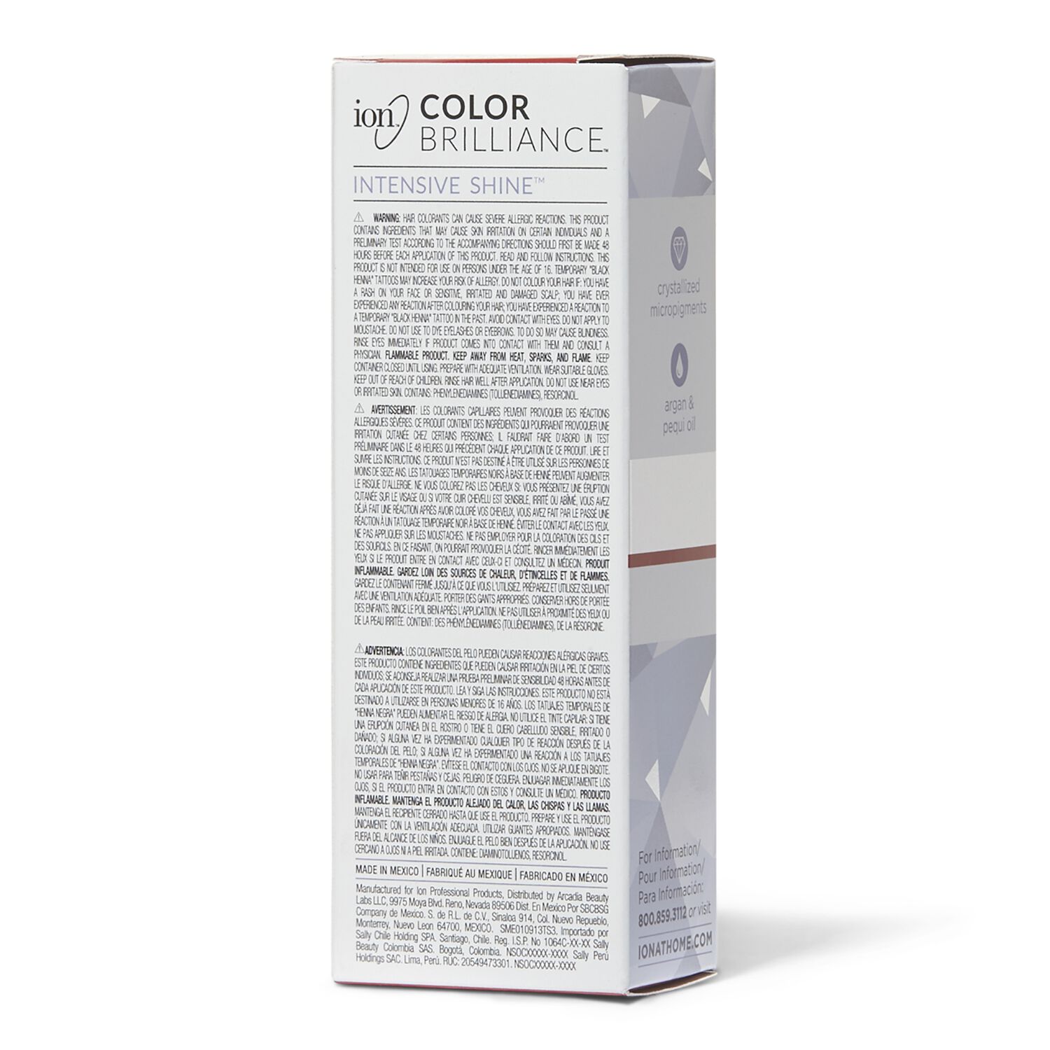 Ion 7IR Medium Intense Red Blonde Permanent Liquid Hair Color by Color