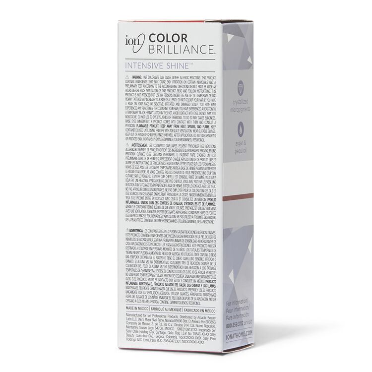 Ion 7ir Medium Intense Red Blonde Permanent Liquid Hair Color By Color Brilliance Permanent Hair Color Sally Beauty
