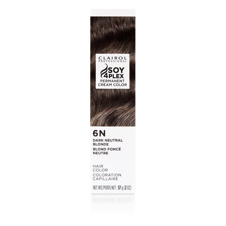 6N Dark Neutral Blonde Permanent Cream Hair Color