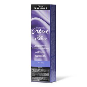 6 Light Brown Permanent Creme Hair Color