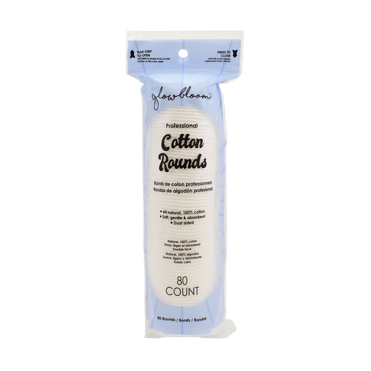 Professional Cotton Rounds 80 Count