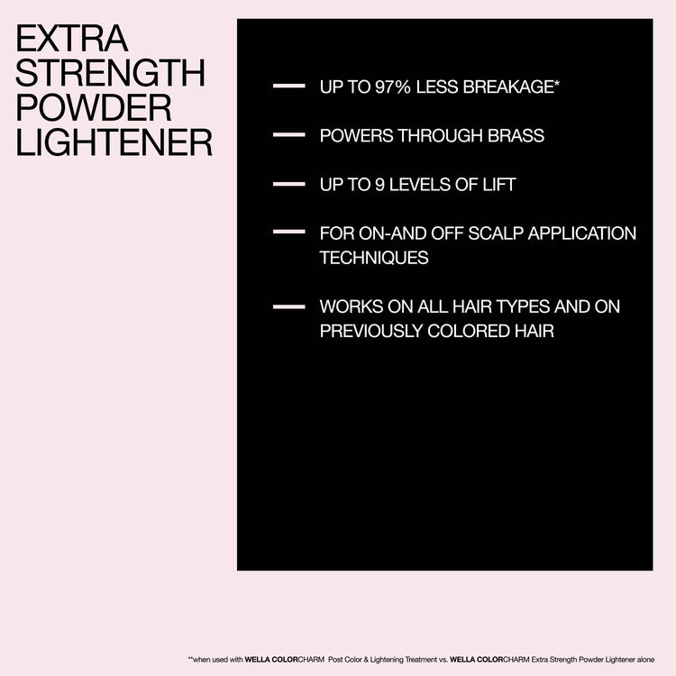 Wella Colorcharm Extra Strength Powder Lightener 16 Oz