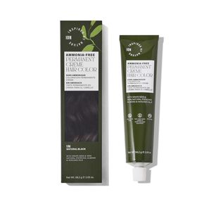 Ammonia-Free Permanent Hair Color Natural Black 1N