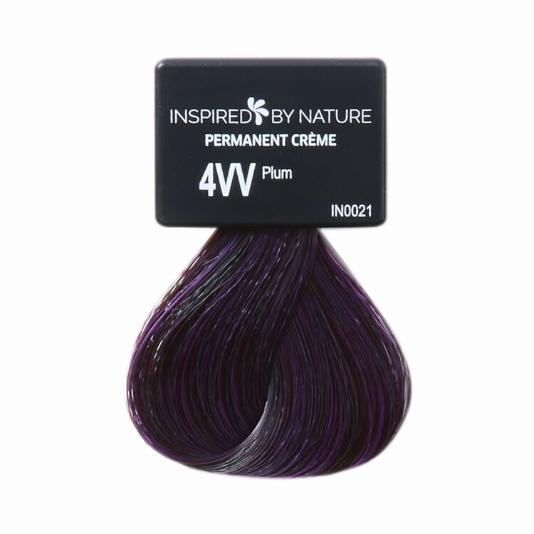 Ammonia-Free Permanent Hair Color Plum 4VV