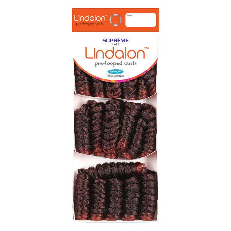 Crochet Perm Rod Curl 20 Inch Ombre Black/Copper