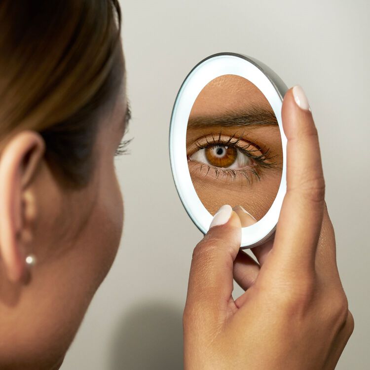 Tweezerman LED 15X Lighted Mini Mirror Sally Beauty