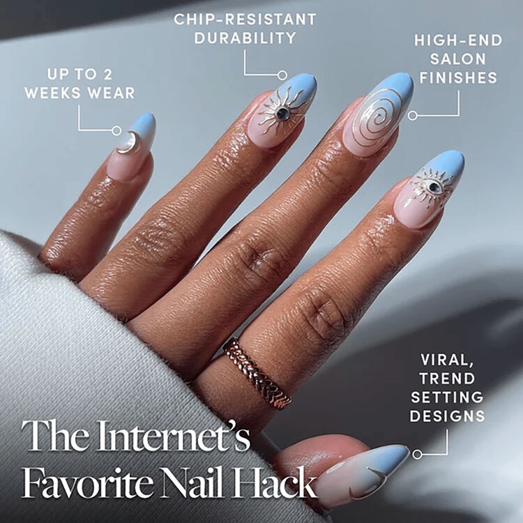 Spirited Sky Press-On Nails