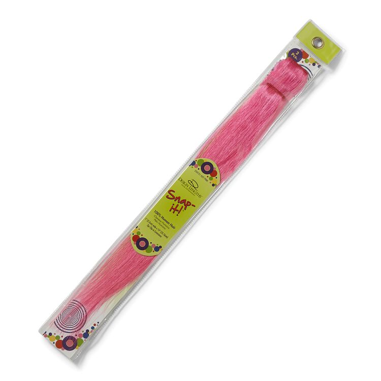 Hot Pink Human Hair Extension By Snap It Sally Beauty