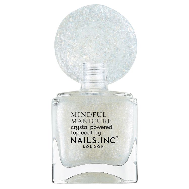 Good Vibes Only Crystal Top Coat