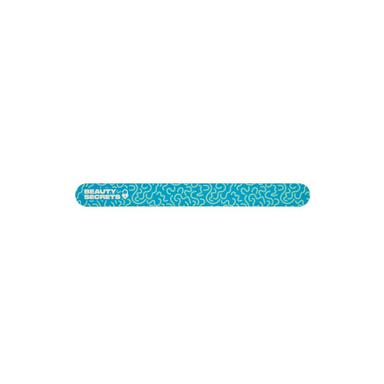 Fashion Print Nail File 180/240 Swirly Blues