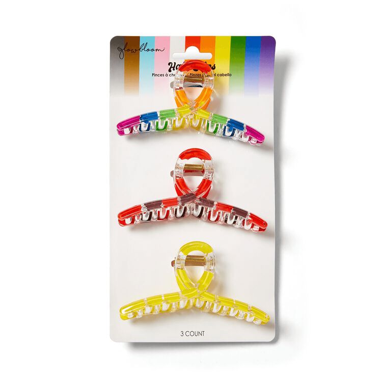 Claw Hair Clip 3pc