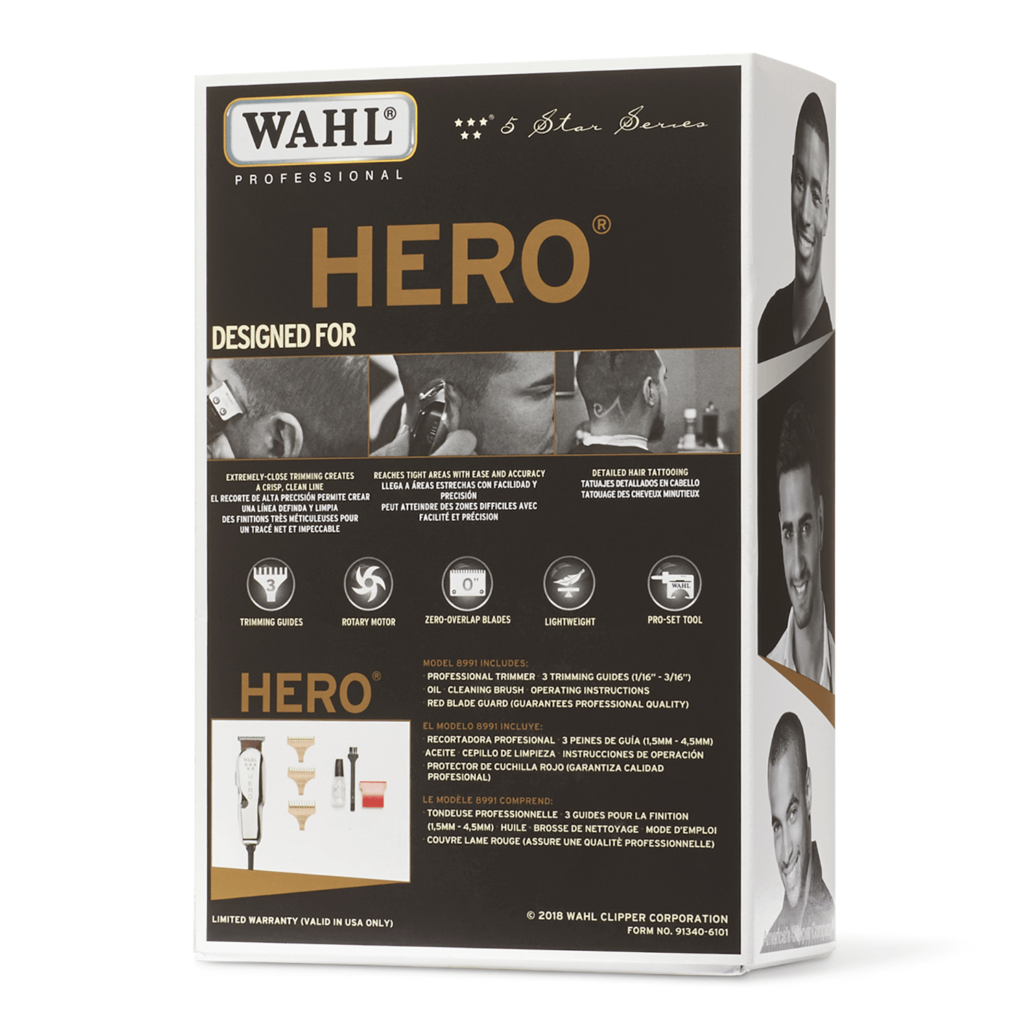 wahl hero guards