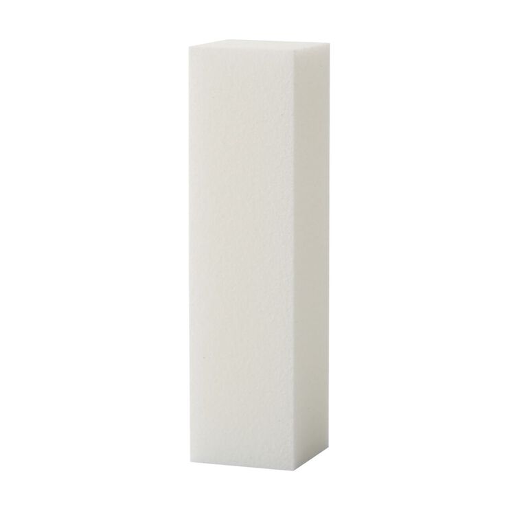 White 4 Sided Buffer Block 120 Grit