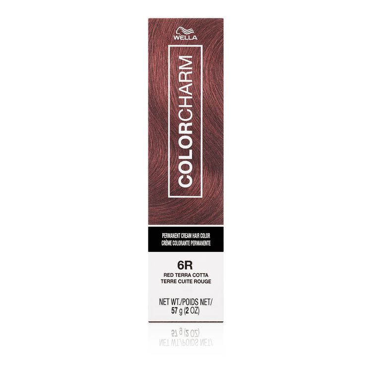 6R Red Terra Cotta Permanent Cream Hair Color