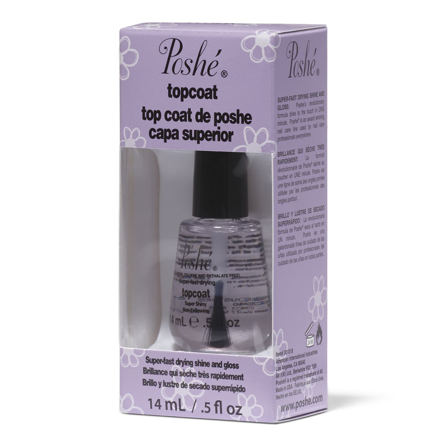 Poshé Fast Drying Nail Top Coat