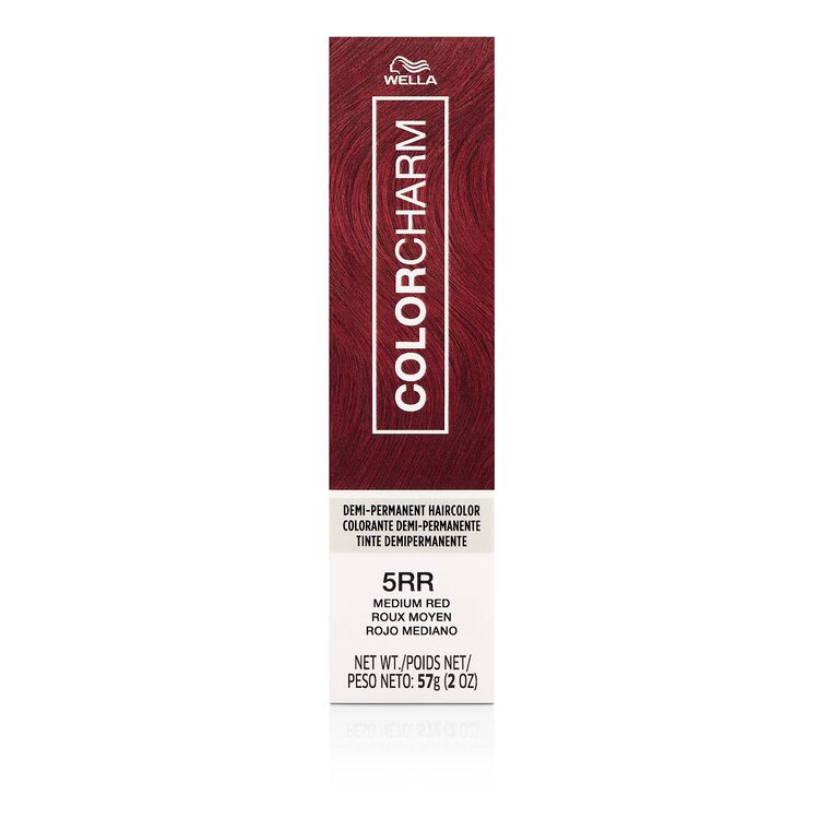 5RR Medium Red Demi Permanent Cream Hair Color
