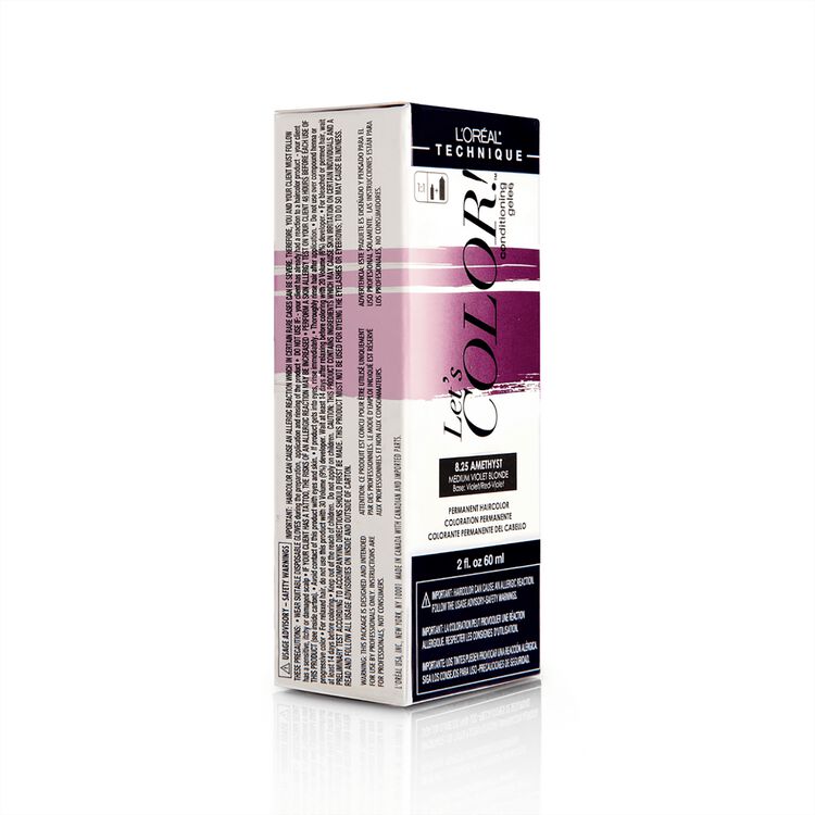 Let's COLOR! Conditioning Gelee Permanent Haircolor 8.25 Amethyst