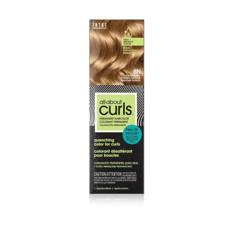 Golden Swirl 8N Permanent Hair Color