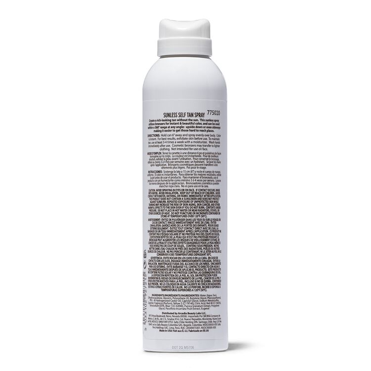 Sunless Tanning Spray