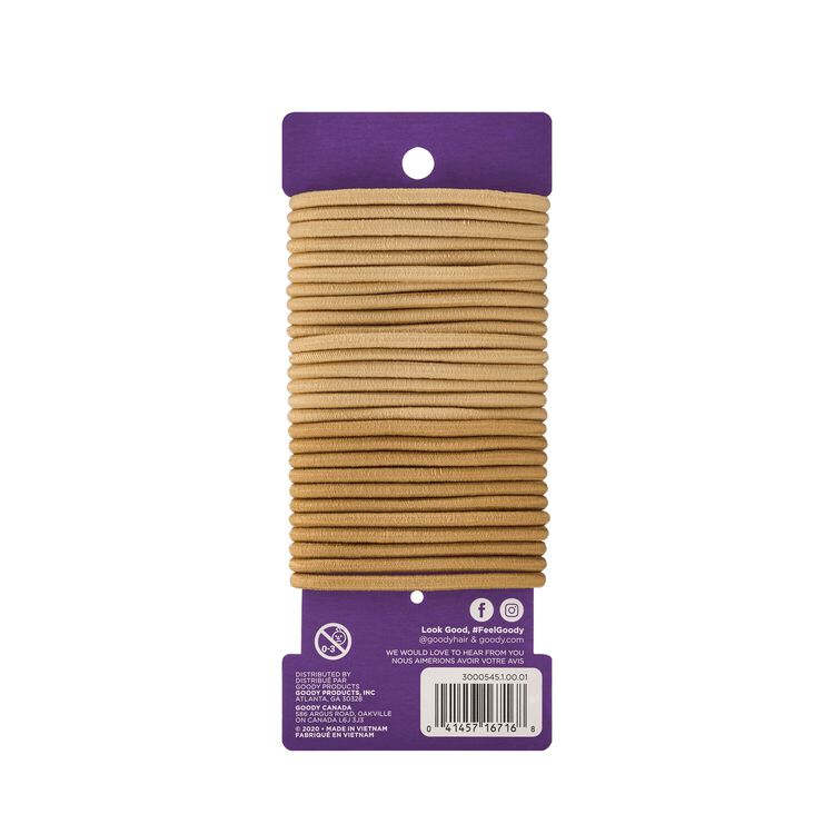 Ouchless Blonde Elastics 32 Count