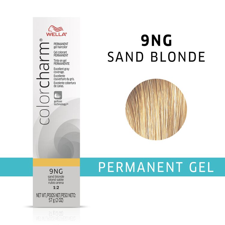 Sand Blonde ColorCharm® Gel Permanent Hair Color
