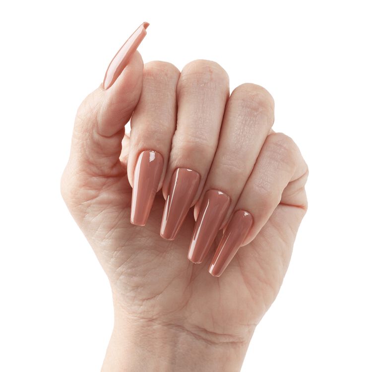 Clear Coffin Full Coverage Tips