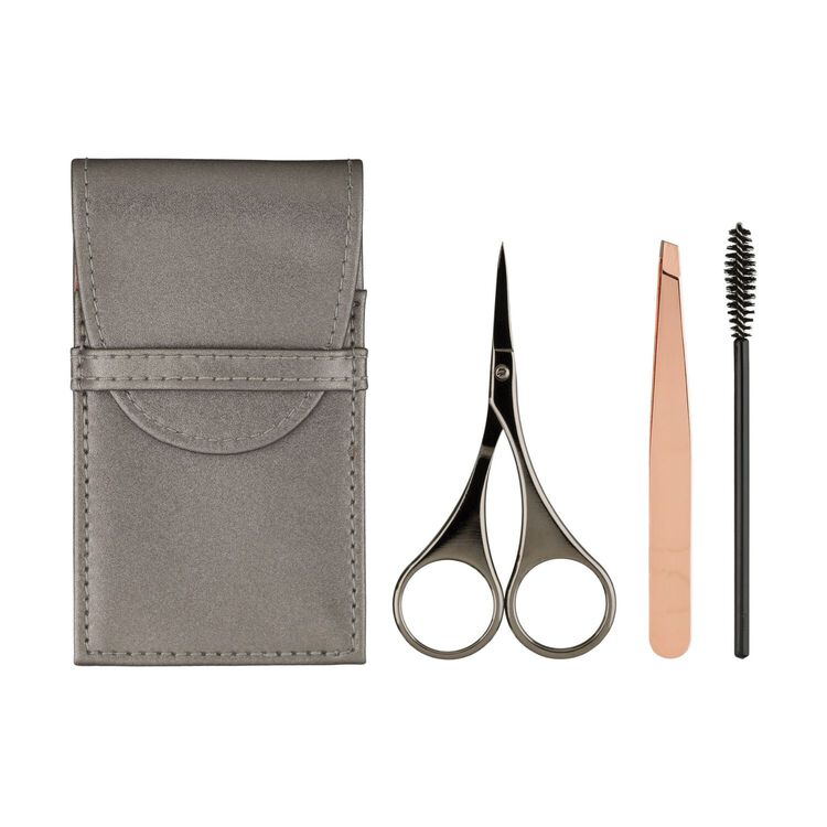 Brow Scissors Gold Collection w/ Brush, Size: One Size