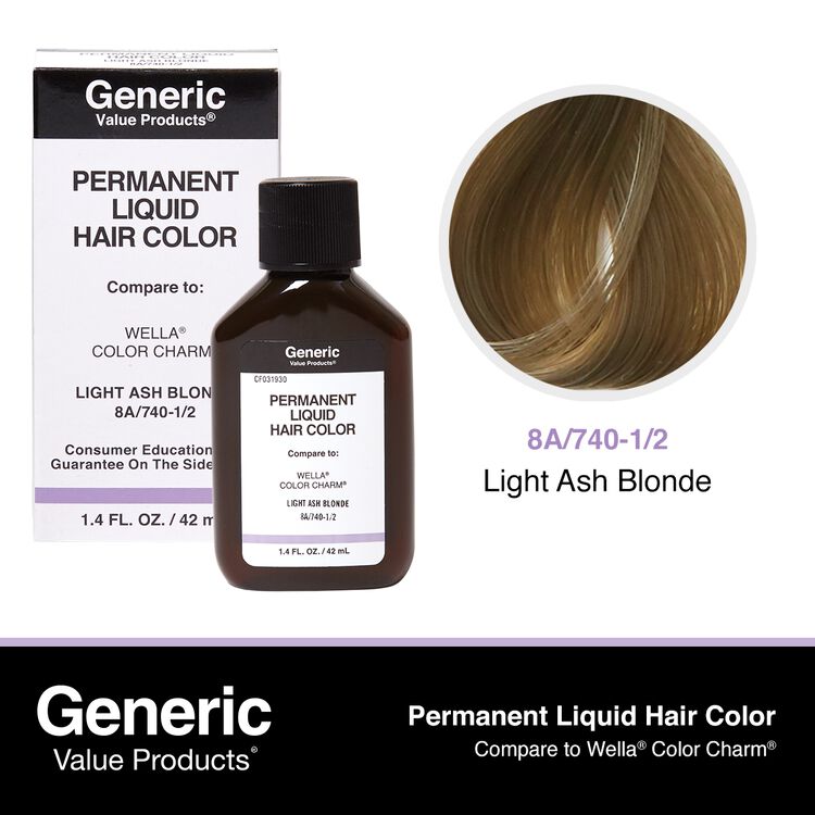 Generic Value Product 740-1/2 Light Ash Blonde Permanent ...