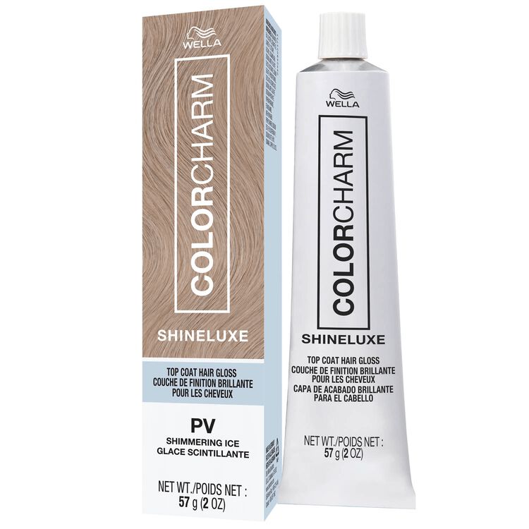ShineLuxe Top Coat Hair Gloss PV Shimmering Ice