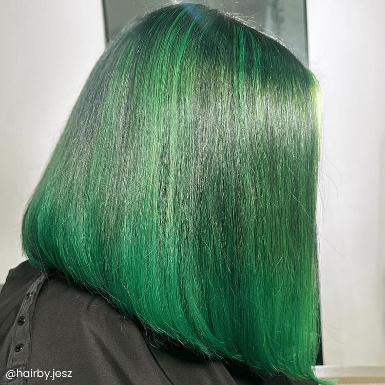 Phantom Green Semi Permanent Hair Color 8 oz.