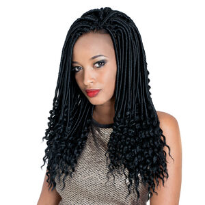 Short Goddess Faux Locs 14 Inch Crochet Hair