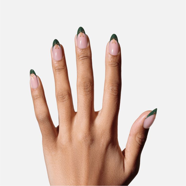 Evergreen Glam Premium Press On Nails