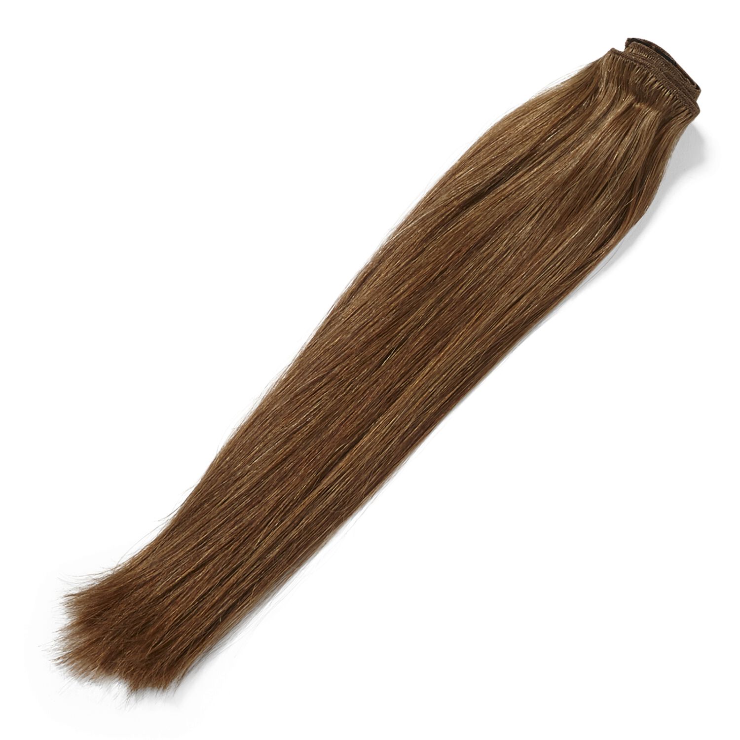 Euronext Premium Remy 14 Inch ClipIn Human Hair Extensions Chestnut Brown