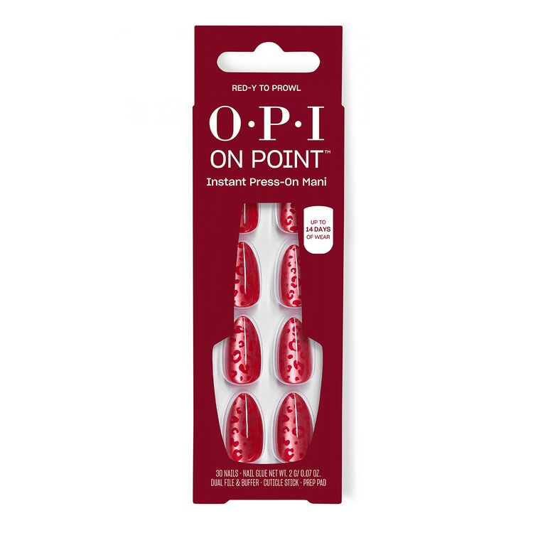 On Point Red-y to Prowl Press-On Nails