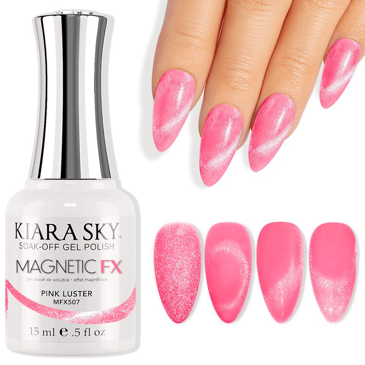 MagneticFX Gel Polish Pink Luster