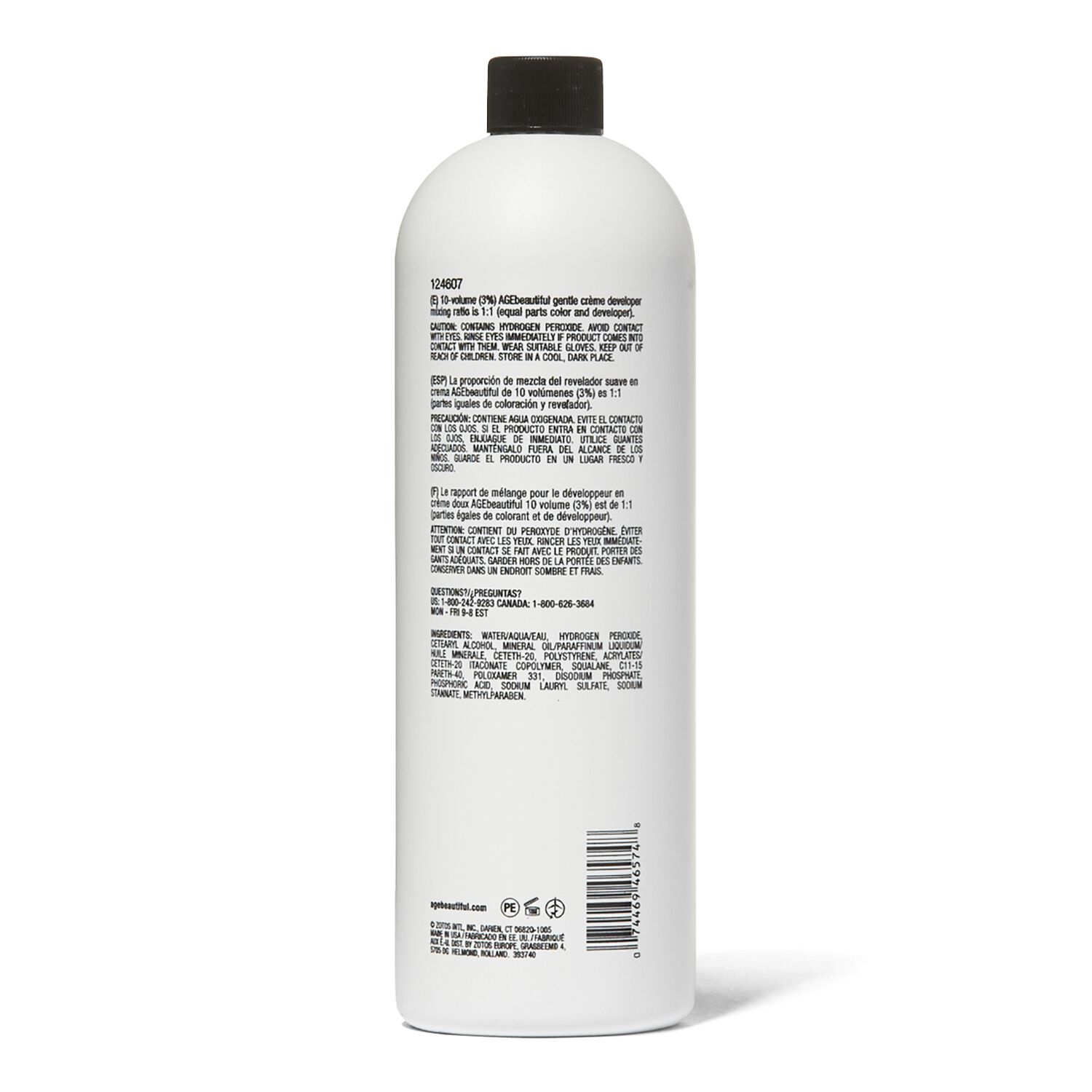 Age Beautiful 10 Volume Gentle Creme Developer 16 oz. Developer Sally Beauty