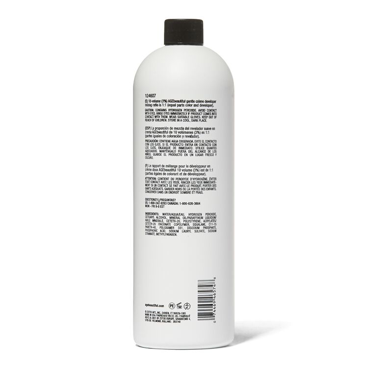 10 Volume Gentle Creme Developer 16 Oz